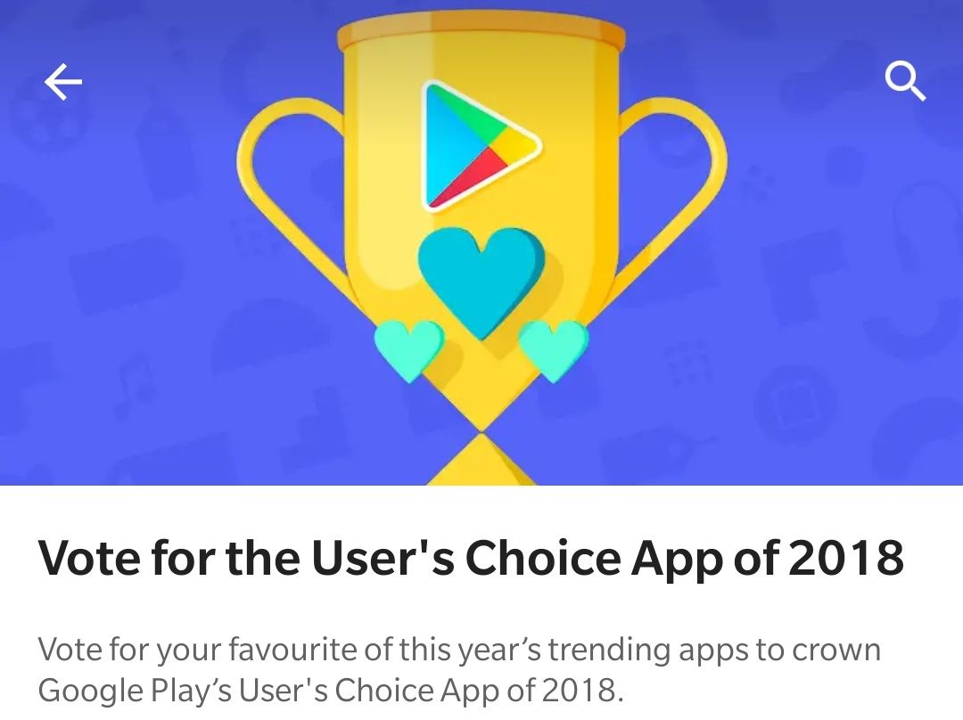 User's Choice App of 2018