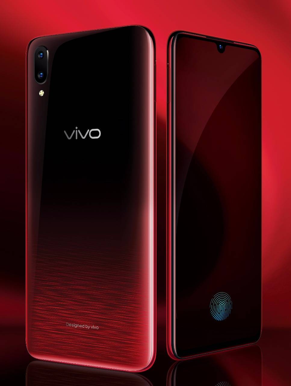 Vivo V11 Pro Supernova Red colour