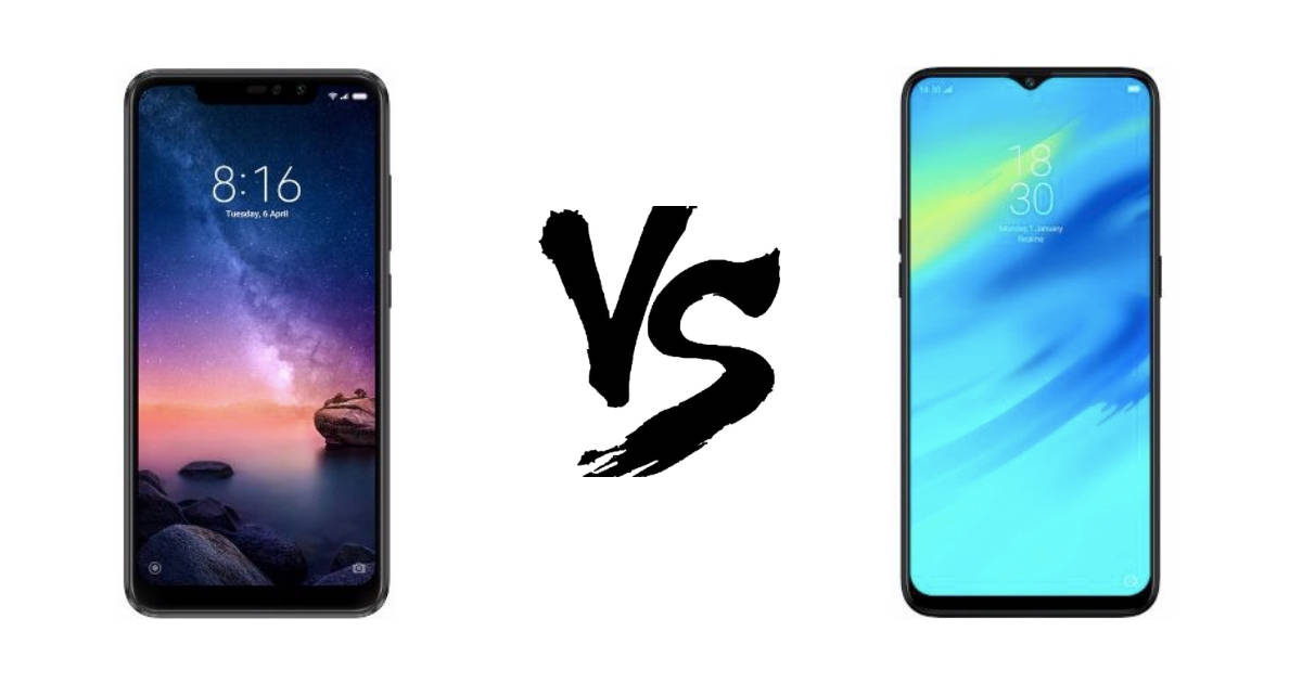 Xiaomi Redmi Note 6 Pro vs Realme 2 Pro- Featured