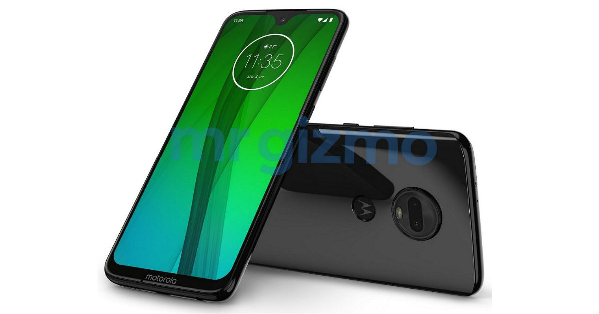 moto g7 press render