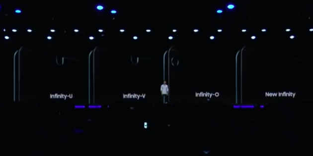 samsung infinity display designs new