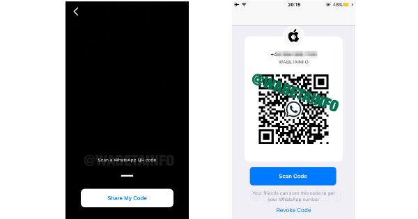 whatsapp contacts qr code scanner