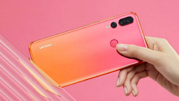 Lenovo Z5s Coral Orange - in text