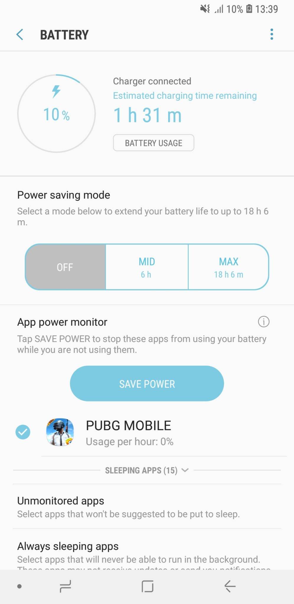 Samsung Galaxy A9 battery 2
