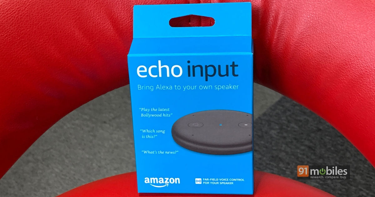 alexa echo input review