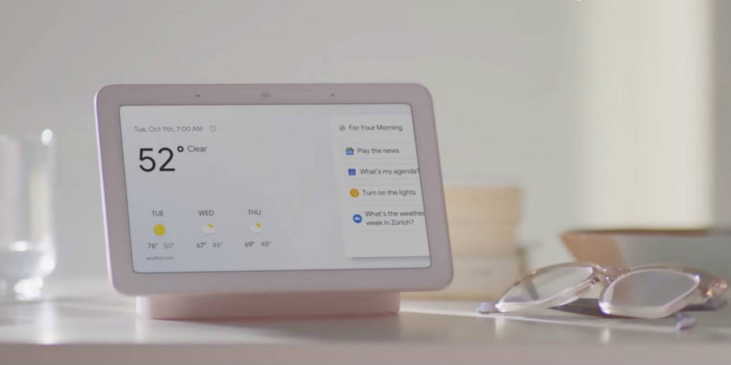 google home hub fuchsia