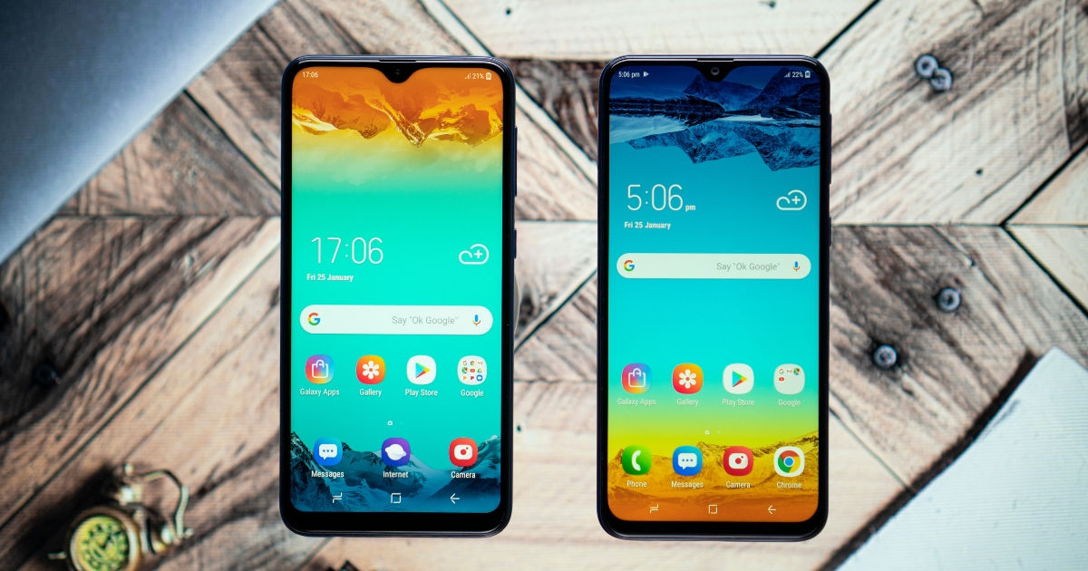 Compare Samsung Galaxy M10 Vs Samsung Galaxy M20 Price