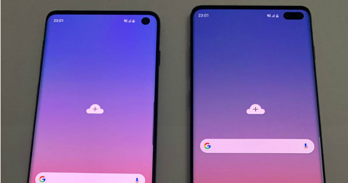 Samsung Galaxy S10 live image