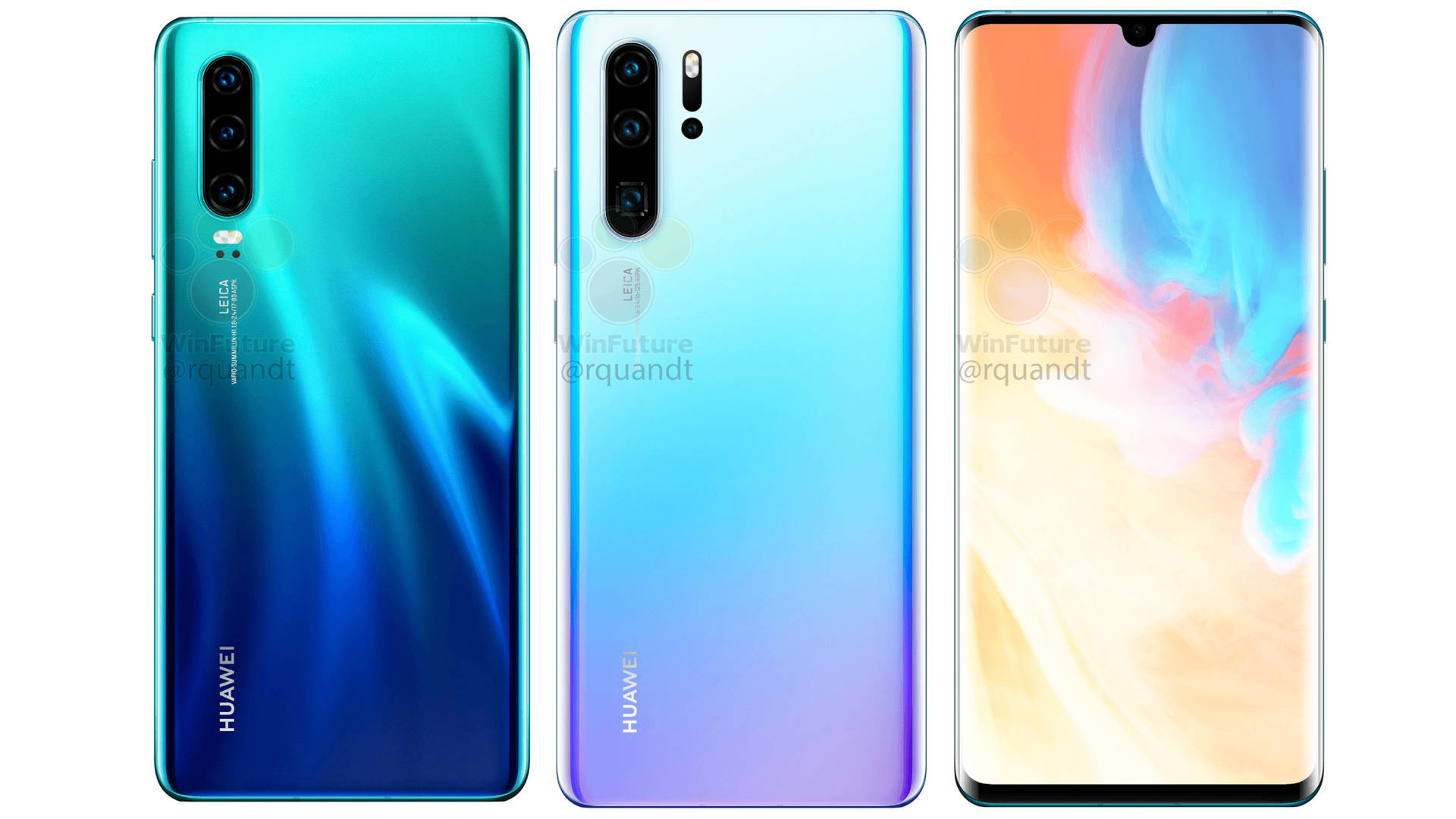 Huawei P30 and P30 Pro
