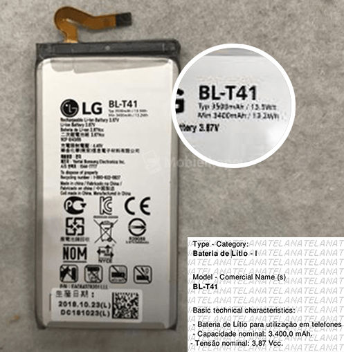 LG G8 ThinQ:BL-T41