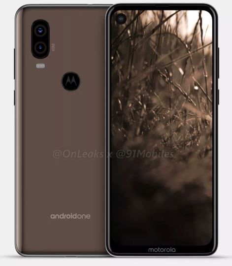 Motorola P40 front