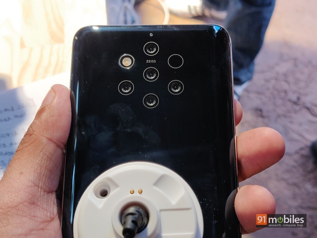 Nokia 9 Pureview Camera App And In Display Fingerprint Sensor