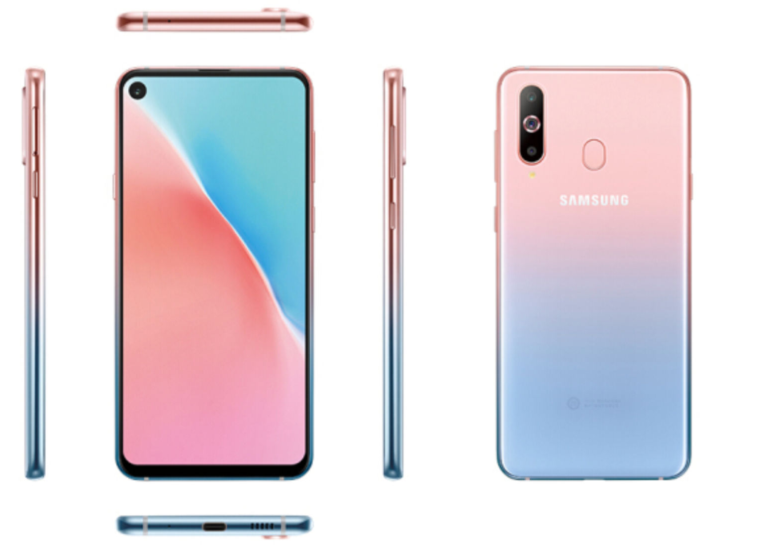 Samsung Galaxy A8s Unicorn Edition with two new gradient colours launched in China | 91mobiles.com