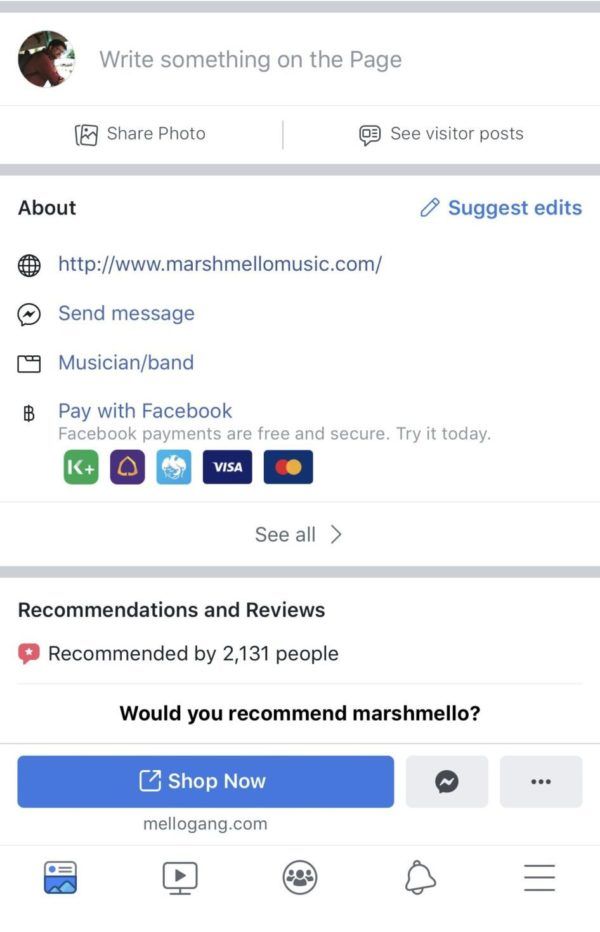 how to send payment on facebook marketplace