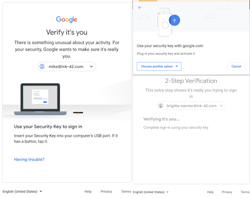 G Suite 2SV old