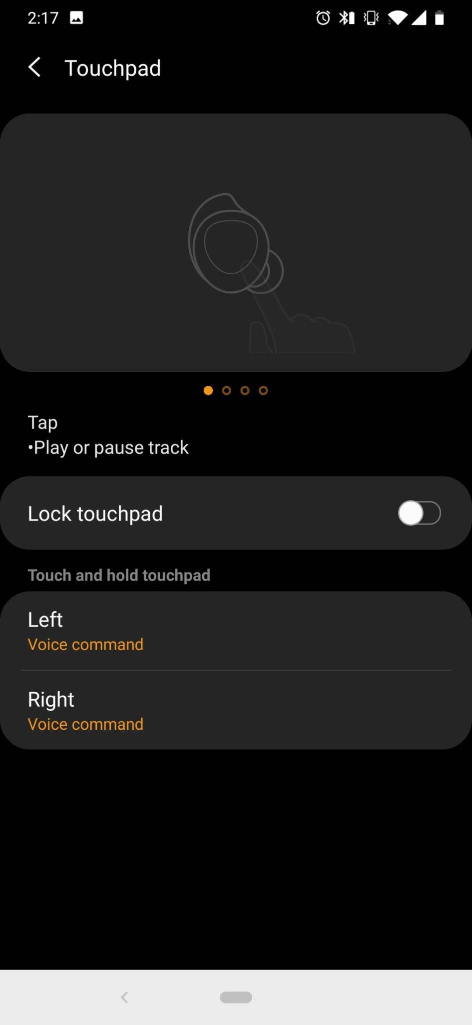 Samsung Galaxy Buds app UI 4