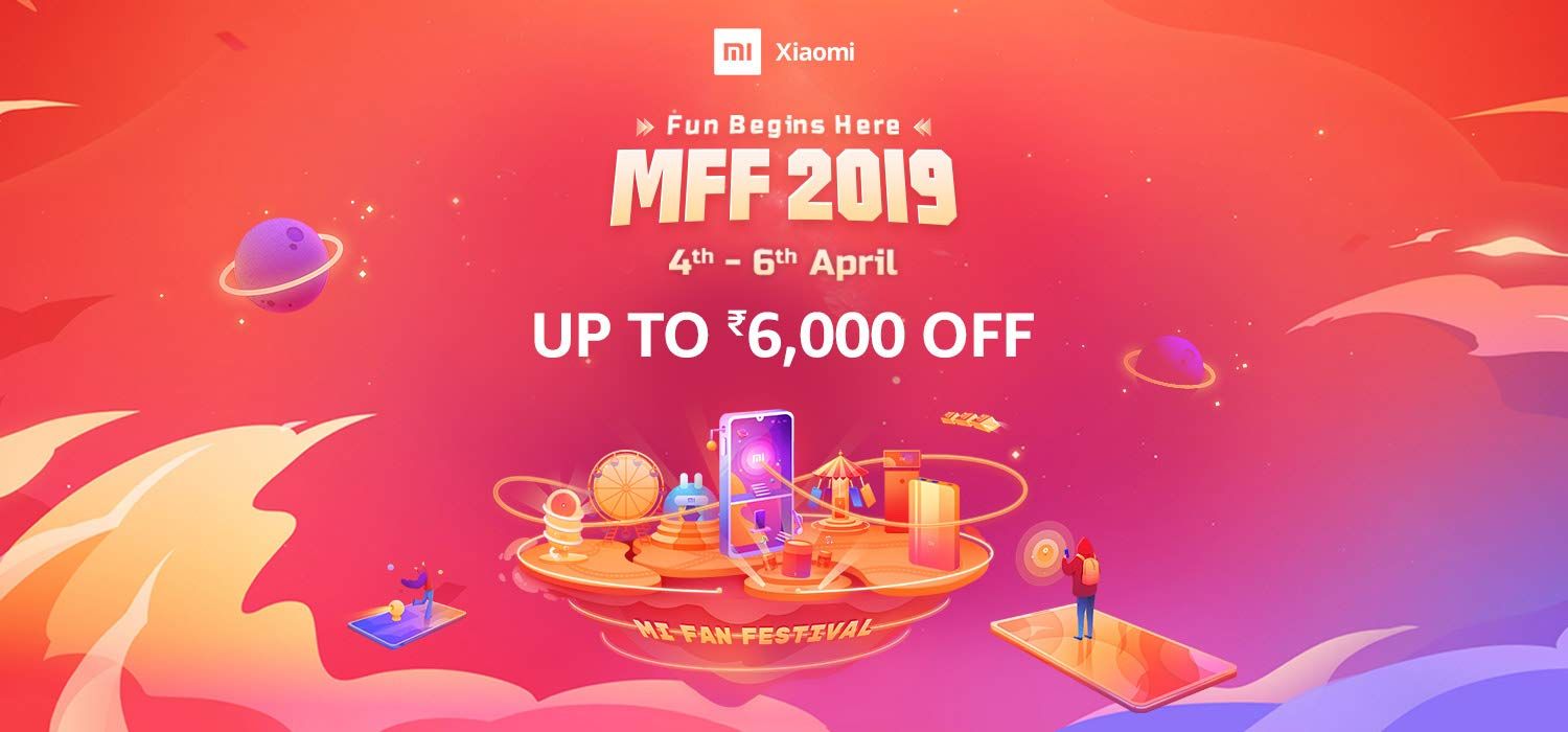 Mi Fan festival sale