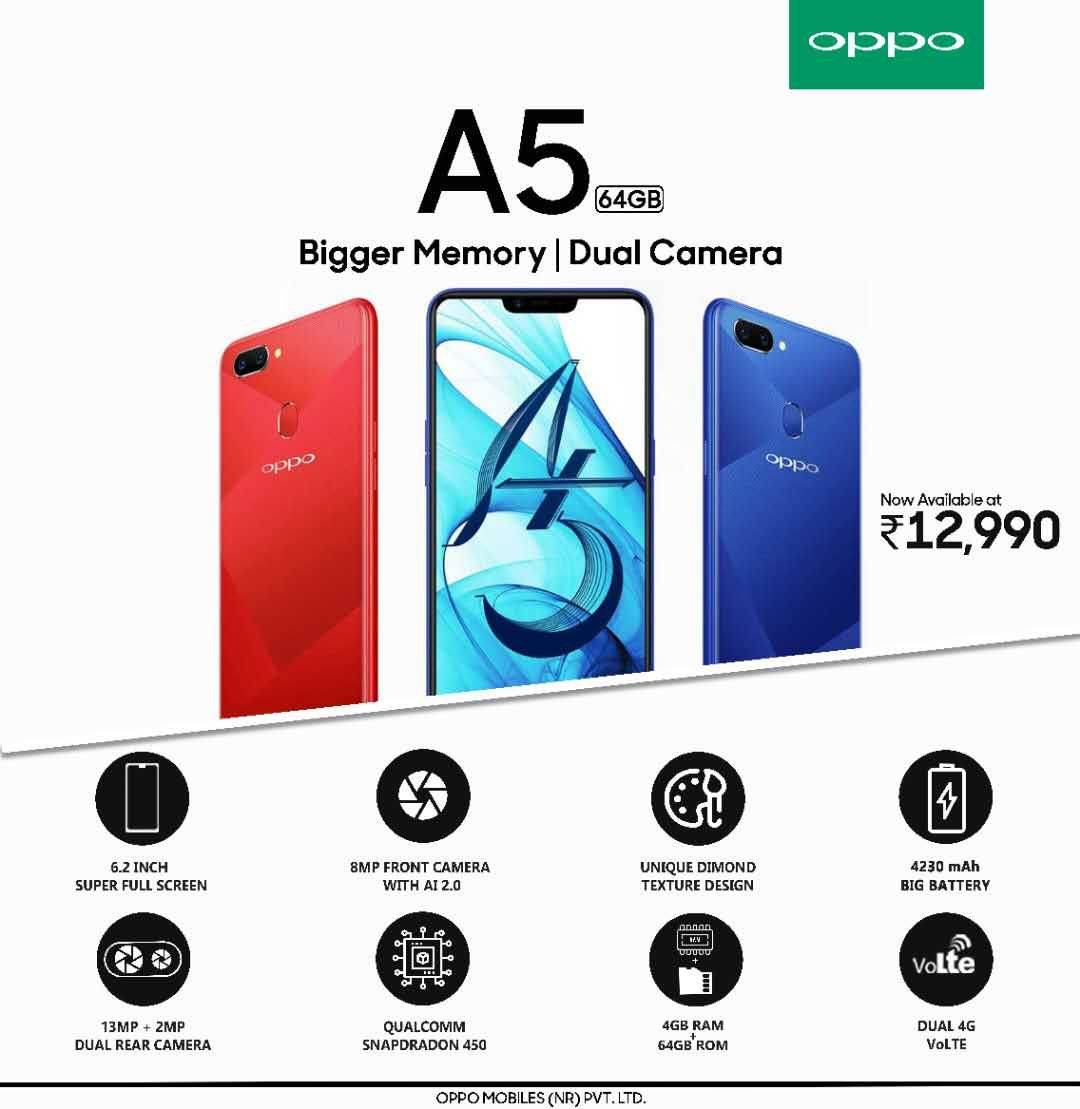 oppo a50s specification