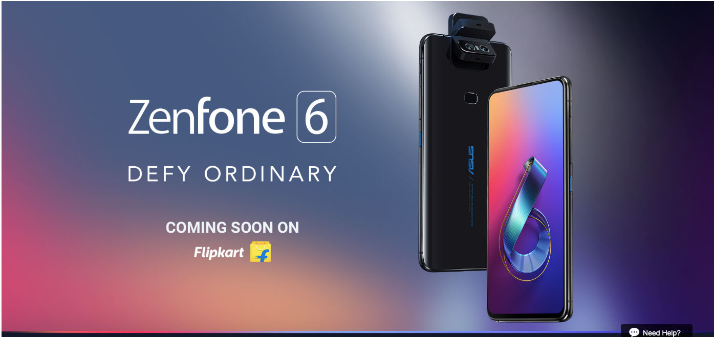 ASUS ZenFone 6 Flipkart