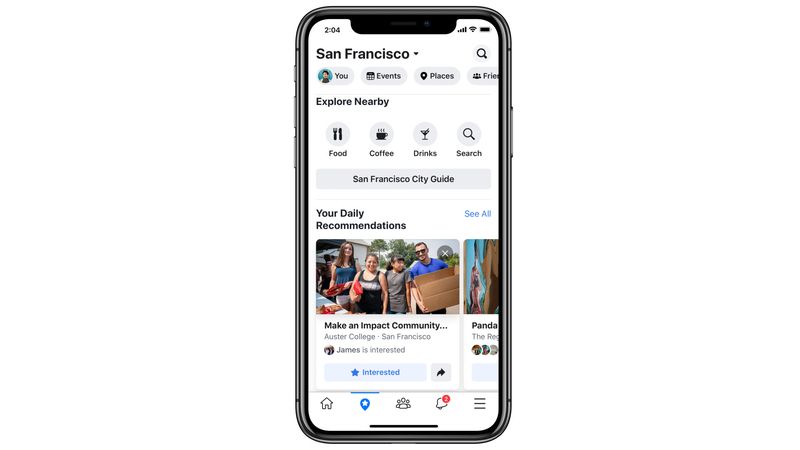 Events redesign