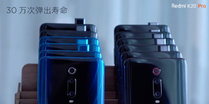 Redmi K20 pop up camera