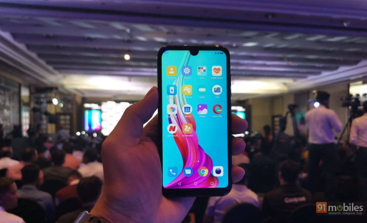 Coolpad Cool 3 Plus with a 5.71-inch HD+ display an dewdrop notch. 