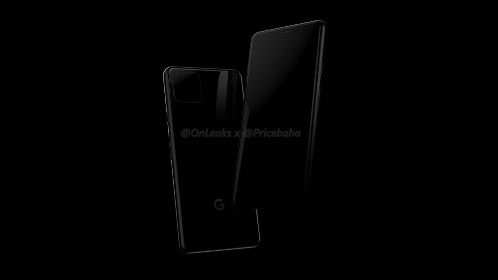 Google Pixel 4 render design 2