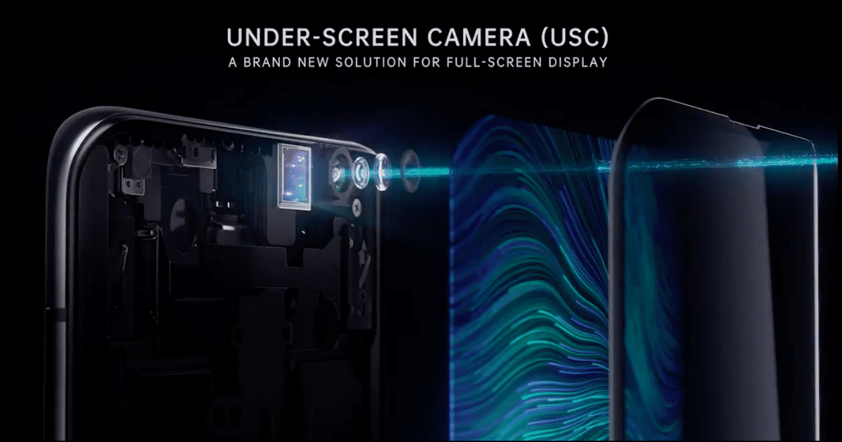 OPPO Under Screen Camera Tech 1