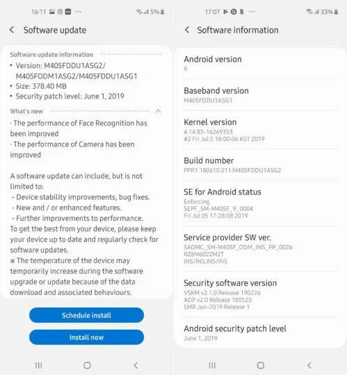 The Samsung Galaxy M40 mid-range phone is powered by the Snapdragon 675 SoC, runs on Android 9.0 Pie, and packs 3,500mAh battery