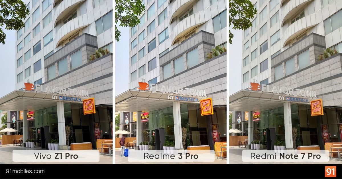 Vivo Z1 Pro vs Redmi Note 7 Pro vs Realme 3 Pro camera comparison