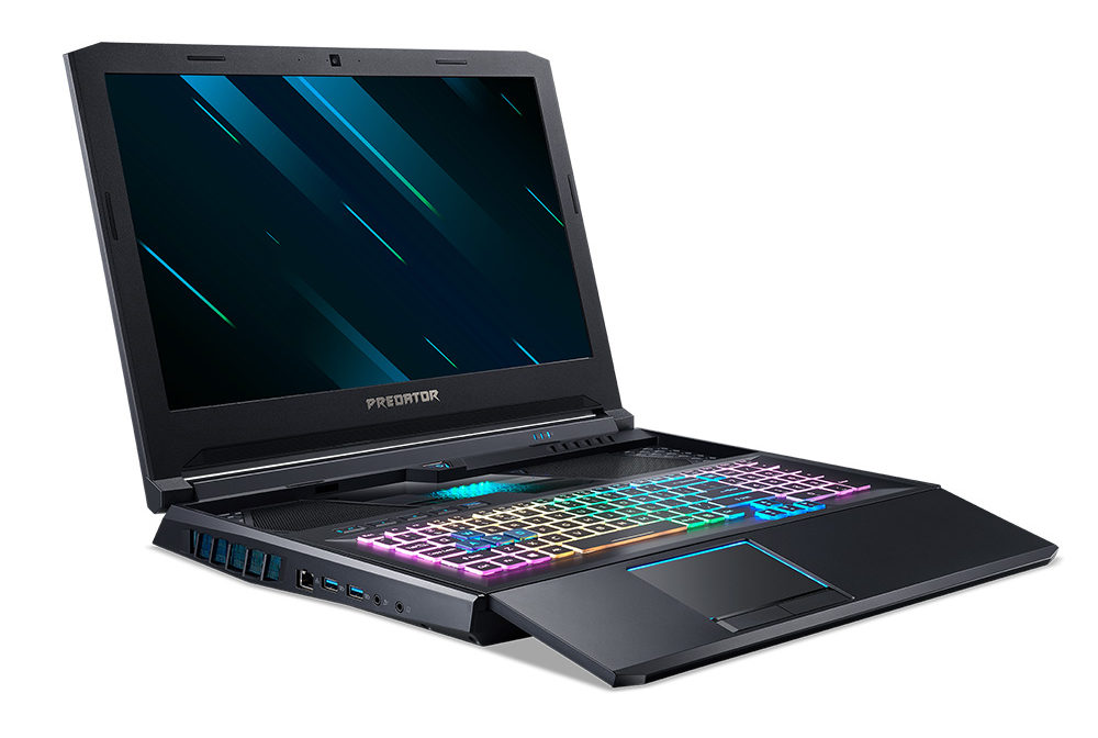 The Acer Predator Helios 700 gaming laptop.