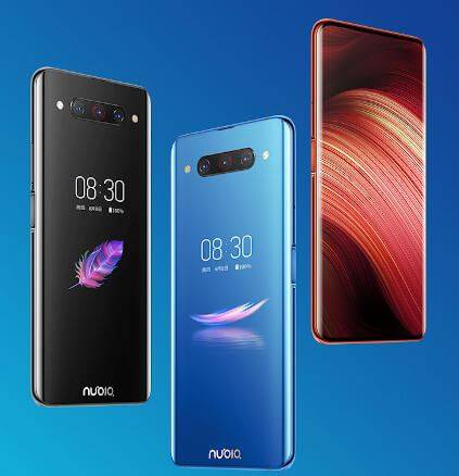 nubia Z20 design