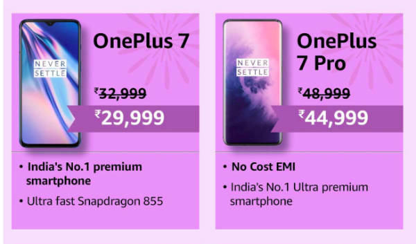OnePlus 7 and OnePlus 7 Pro