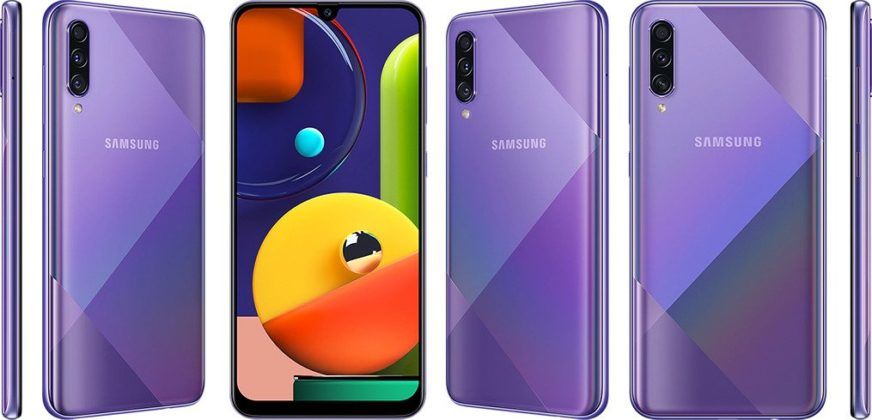 samsung a50s violet