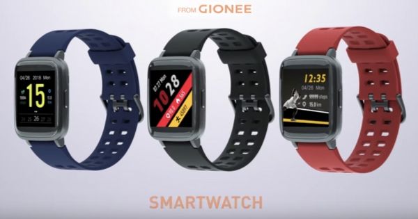 Gionee Smart Life watch with heart rate monitor launched ...