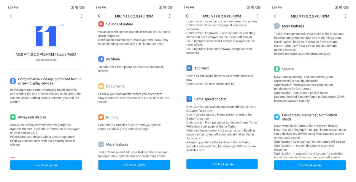 Redmi K20 MIUI 11