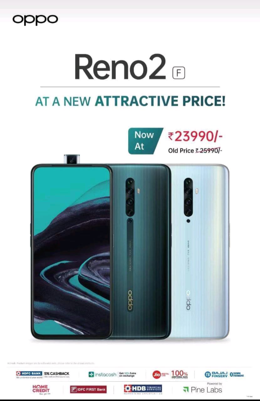 oppo reno 2f camera megapixel