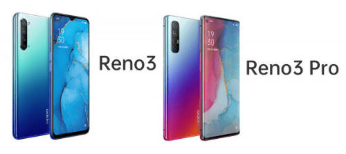OPPO Reno 3 and Reno 3 Pro