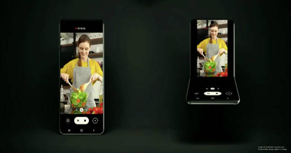 Samsung Clamshell foldable