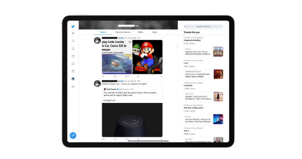 Twitter for iPad update brings much-needed interface redesign, adds