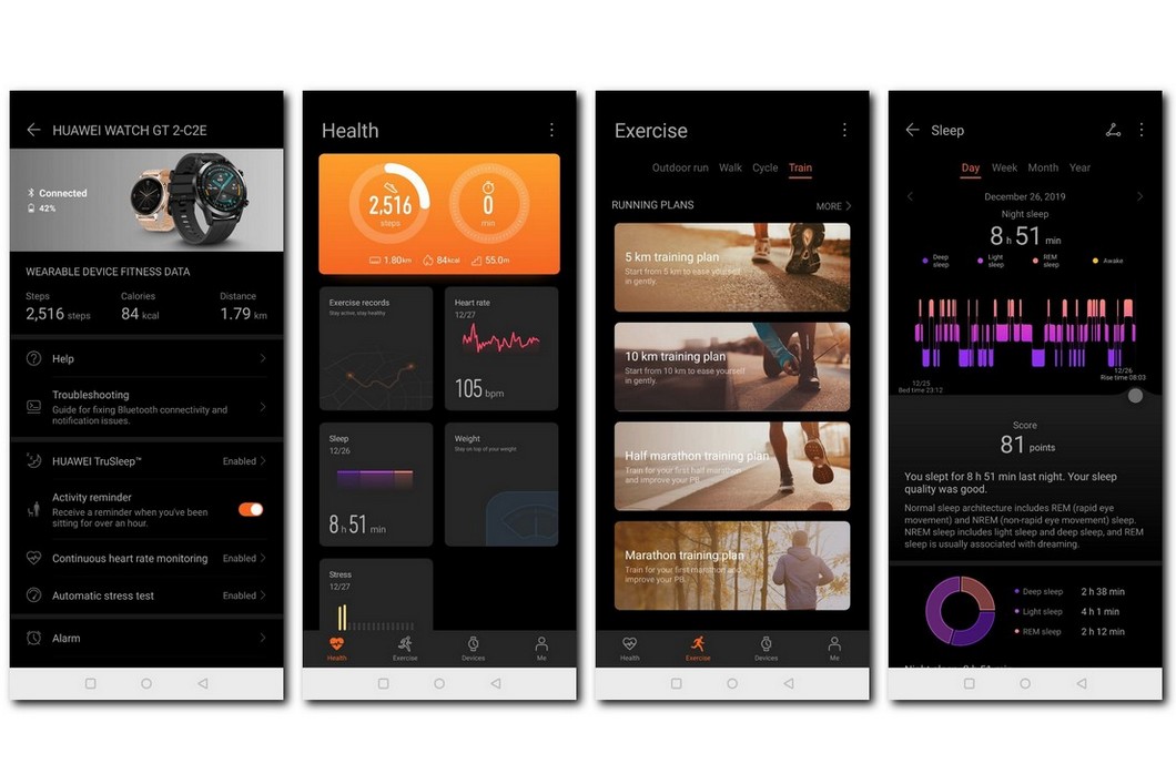 spotify huawei gt 2