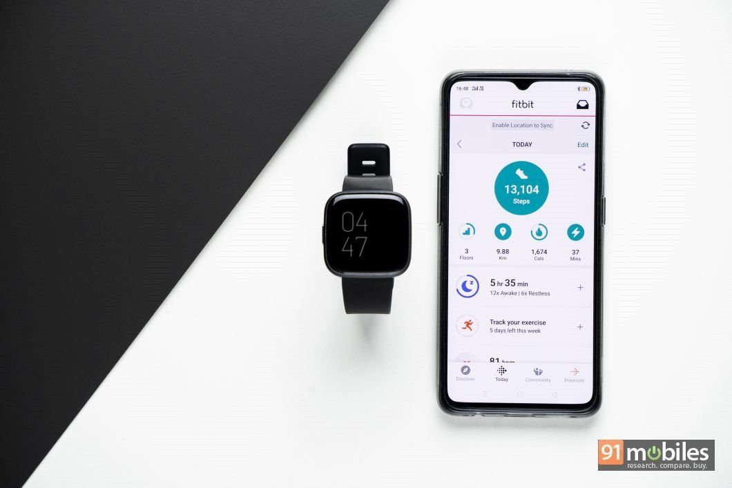 fitbit versa setting up