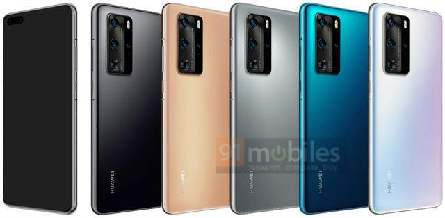 Huawei P40 Pro 5G - Price in India, Specifications, Comparison (27th  February 2024)