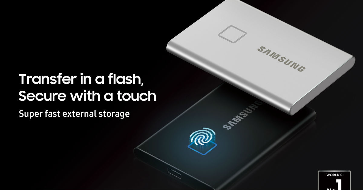 no samsung portable ssd is connected t7