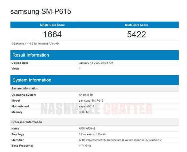 Samsung SM-P615