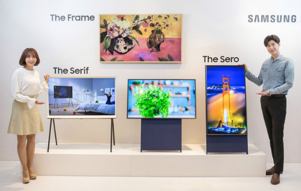 Ces 2020 Samsung S New Tvs Can Rotate To Portrait Mode Come In Screen Size Up To 292 Inches 91mobiles Com