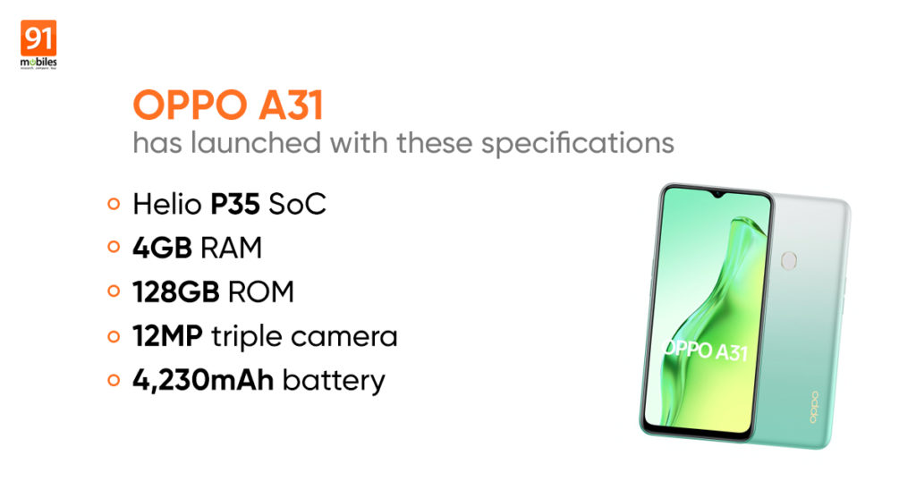 oppo a31 mic ways