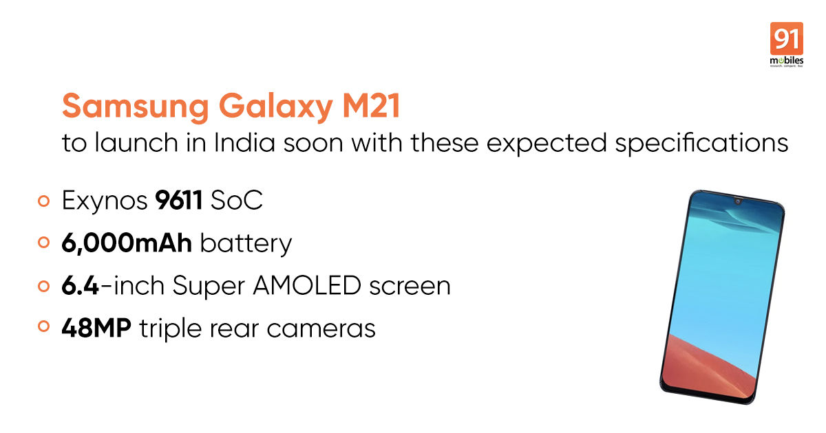 samsung m21 mobile launch date