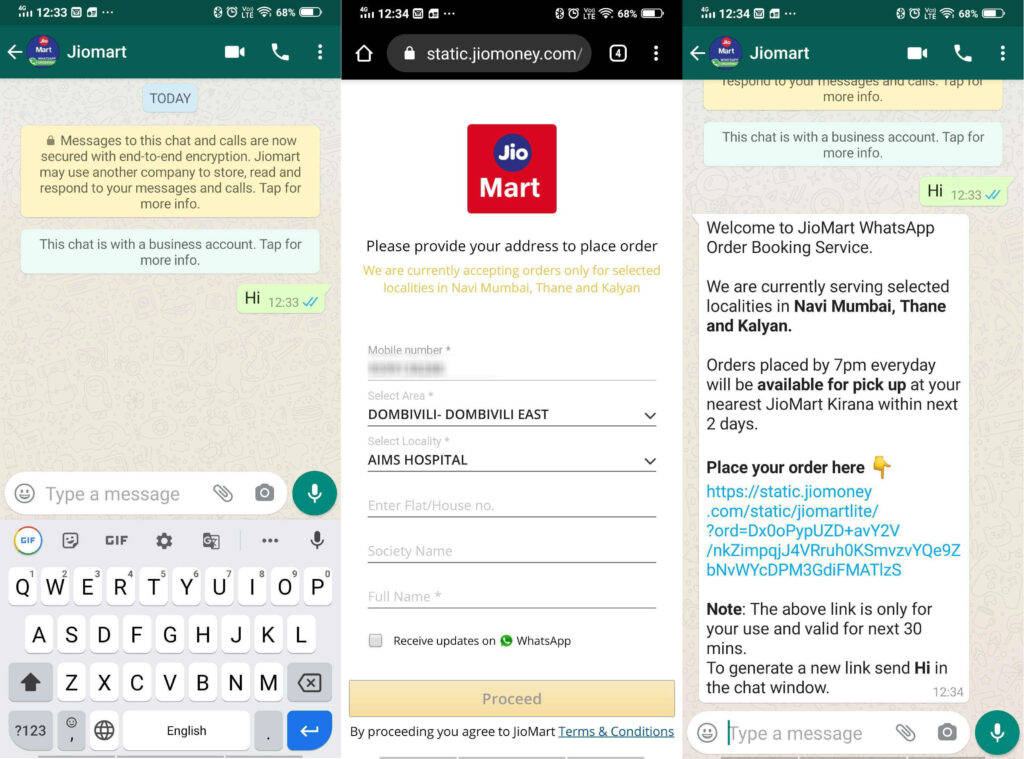JioMart is now on WhatsApp here’s how to order groceries online LaptrinhX