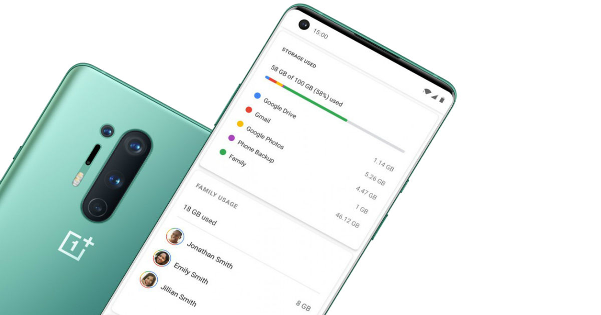 Oneplus 8 And 8 Pro To Come With Free 100gb Google One Cloud Storage For 3 Months 91mobiles Com